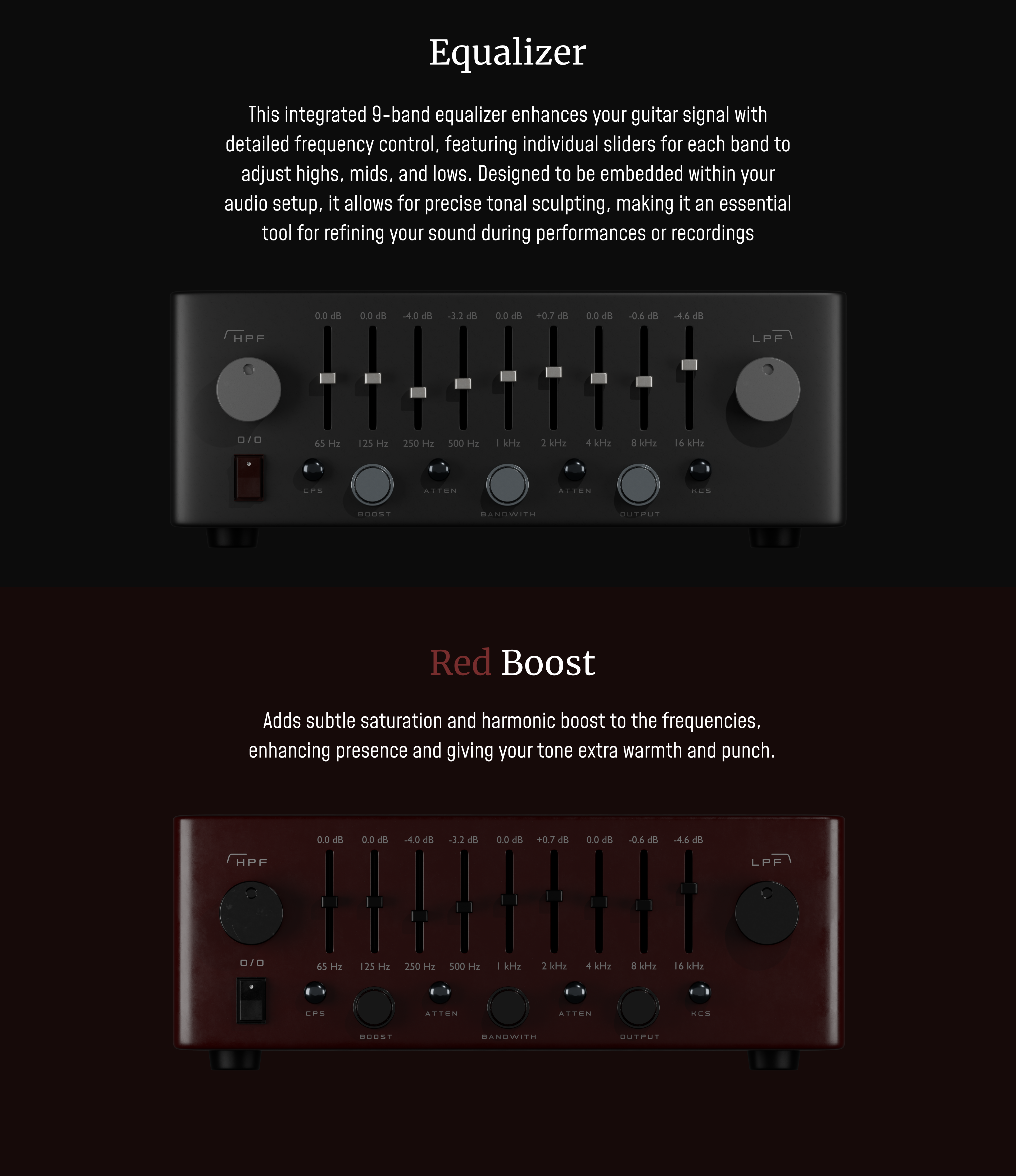 Example of Audio Plugin UI & 3D Interface Design